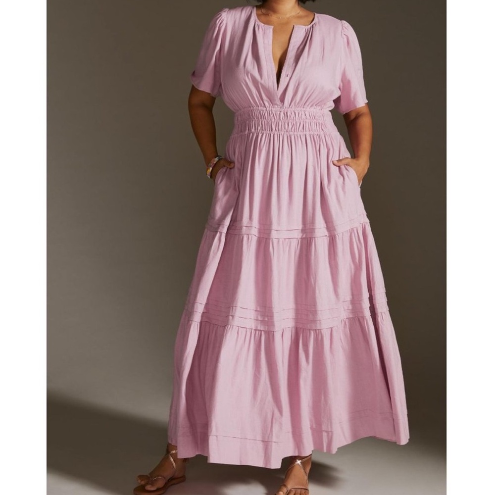 Anthropologie Somerset Maxi Dress: The Linen Edition